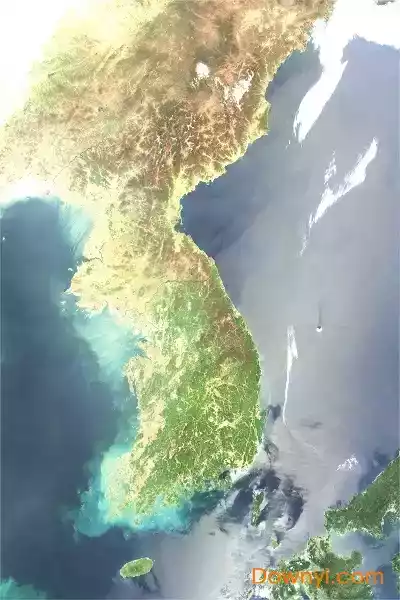 朝鲜地图高清