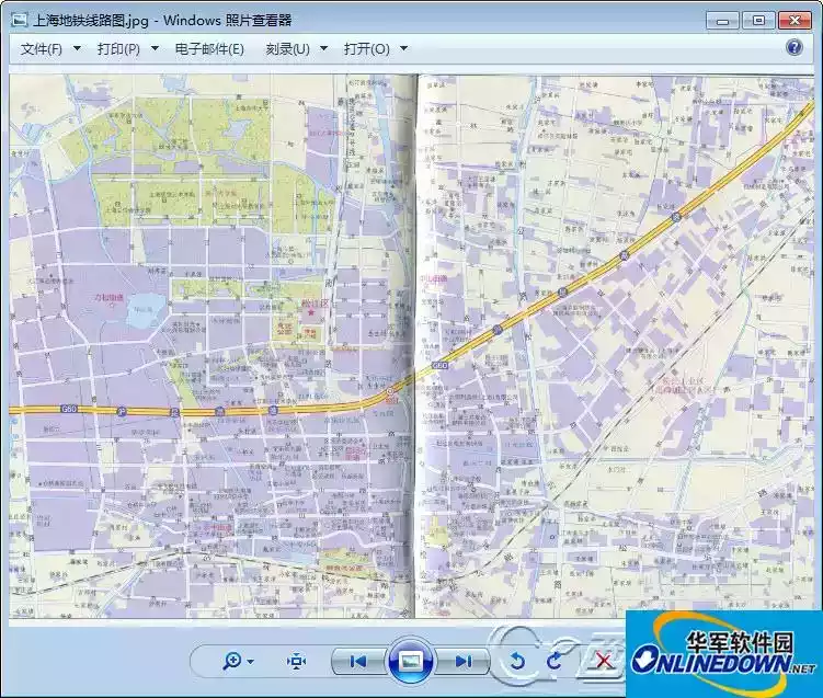 上海地圖高清放大圖