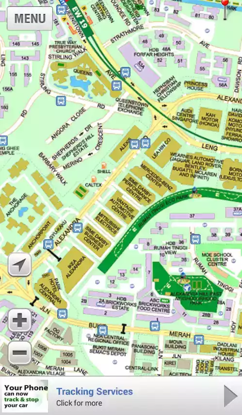 新加坡地图高清版全图