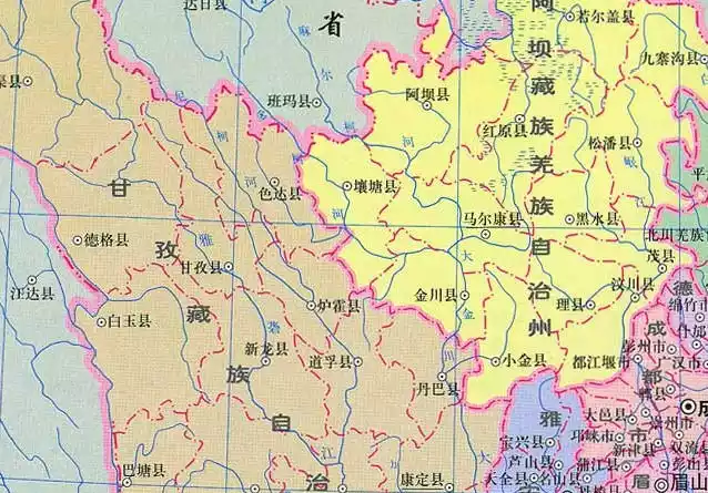 四川地图
